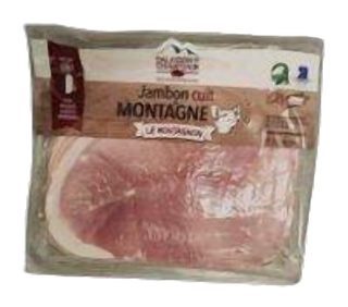 Jambon cuit de Montagne "Le Montagnon"20 tranches