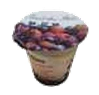 Yaourts au lait de vache et fruits des bois