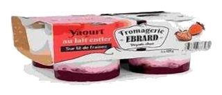 Yaourt sur Lit de Fruit rouge NOUVEAU !