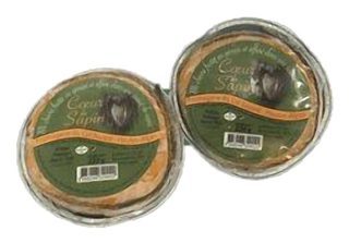 Cœur de sapin Fromage du Champsaur Mi-chèvre Mi-Vache frotté au génépi et affiné dans une écorce d'épicéa (Ressemble au Mont d'or)