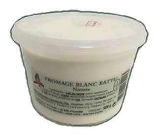 Fromage blanc fermier au lait de vache de race Abondance