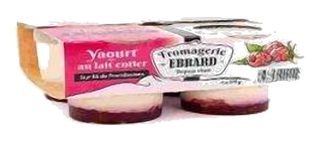 Yaourt sur Lit de Framboise NOUVEAU !