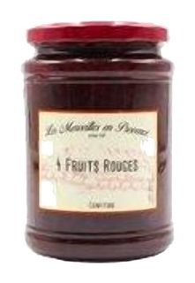 Confiture 4 fruits Rouge