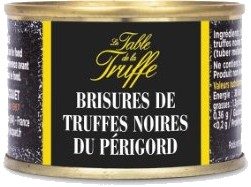 Truffe noire Melanosporum brisures 1ʳᵉ cuisson (cru)