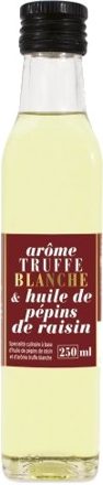 Huile de pépins de raisin arôme truffe blanche