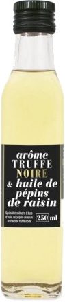 Huile de pépins de raisin arôme truffe noire